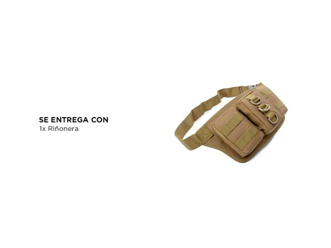 Riñonera Táctica Militar Gadnic Bolsillo Triple - 4