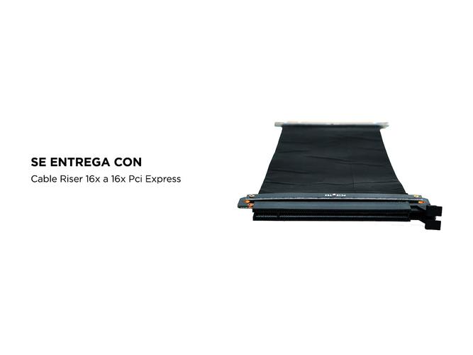 Cable Riser 16x a 16x Pci Express Pcie 3.0 Btc Mineria 24cm - 4