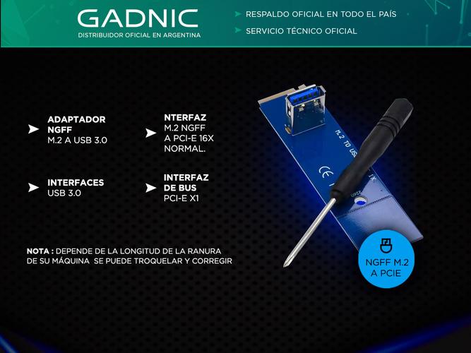 Adaptador Ngff M.2 A Pcie Mineria Riser M2 A Usb3 Criptomonedas - 1