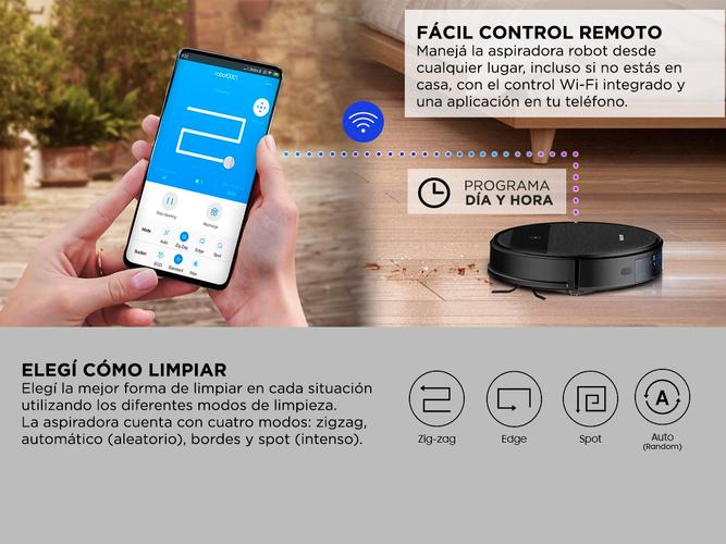 Aspiradora Robot Samsung PowerBot-E 2 En 1 con wifi - 4
