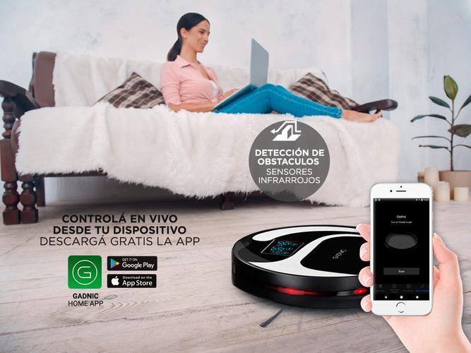 Aspiradora Robot Gadnic Cleanmate X560 Trapeadora  - 3