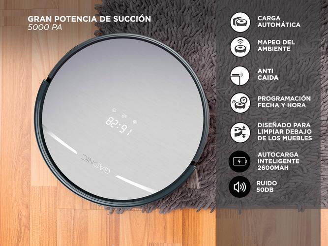 Aspiradora Robot Gadnic Z800 Trapeadora 4 Modos  App Silenciosa - 4
