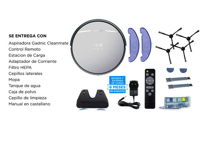 Aspiradora Robot Gadnic Z800 Trapeadora 4 Modos  App Silenciosa - 6