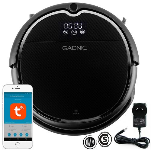 Aspiradora Robot Gadnic Z850 Trapeadora Pared Virtual 200m2 App Silenciosa - 0