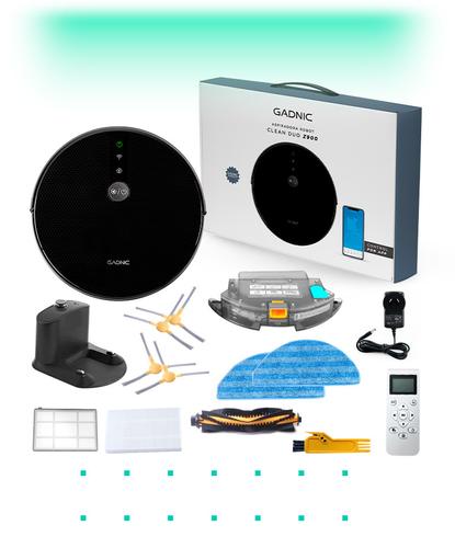 Aspiradora Robot Gadnic Z900 Trapeadora 3 Modos 200m2 App Silenciosa  - 6