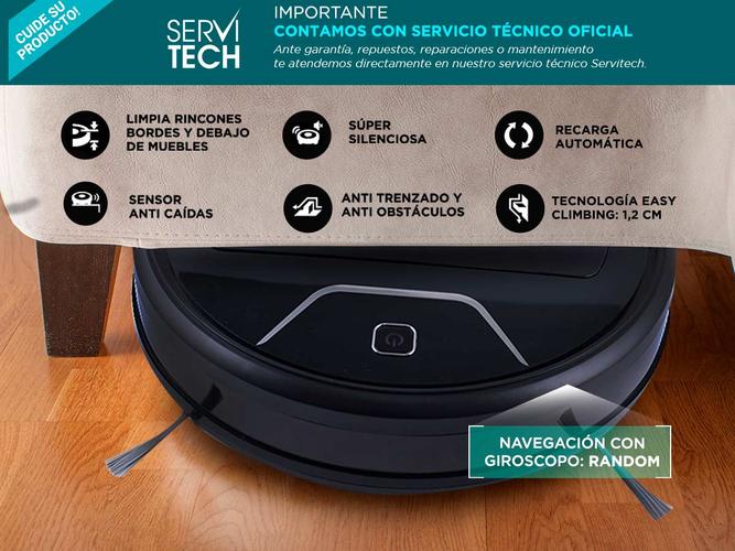 Aspiradora Robot Liectroux V5S Trapeadora 3 Modos 150m2 Silenciosa - 3