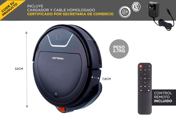 Aspiradora Robot Liectroux V5S Trapeadora 3 Modos 150m2 Silenciosa - 5