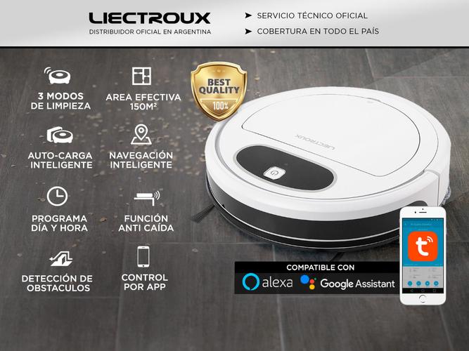 Aspiradora Robot Liectroux 11S Trapeadora 3 Modos 150m2 App Silenciosa - 1