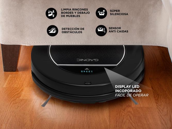 Aspiradora Robot Gadnic Clean Mate Z600 4 Modos 130m2 Silenciosa - 3