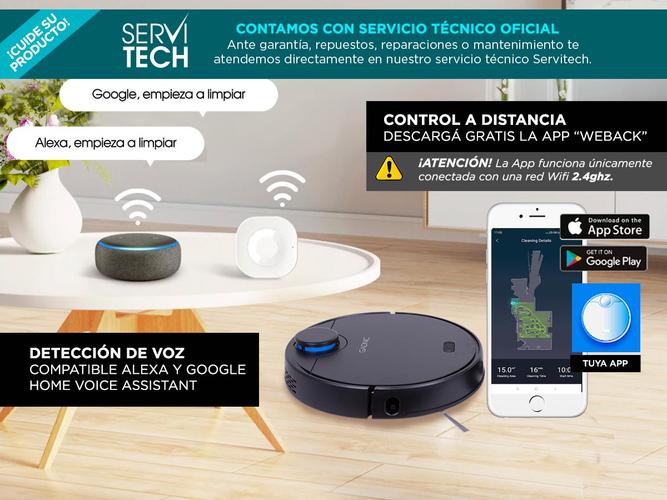 Aspiradora Robot Gadnic Z990 Trapeadora 3 Modos 250m2 App Silenciosa - 3