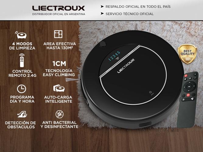 Aspiradora Robot Liectroux 1-X009A 4 Modos 150m2 Detecta Obstáculos Silenciosa - 1