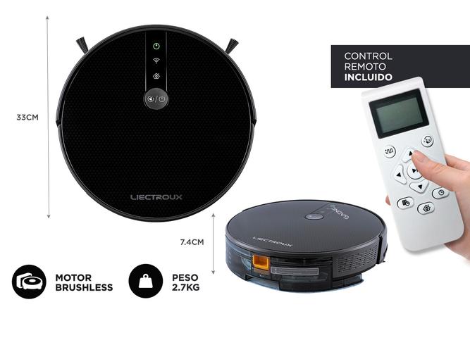 Aspiradora Robot Liectroux C30B Trapeadora 3 Modos 200m2 App Programable - 5