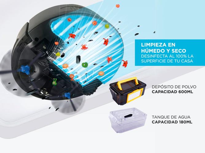 Aspiradora Robot Liectroux ZM-002 Usado - 4