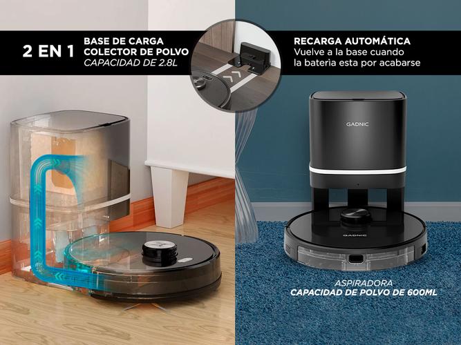 Aspiradora Robot Gadnic Z1300 6500pa - 4