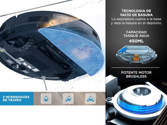 Aspiradora Robot Gadnic Z1300 6500pa - 5