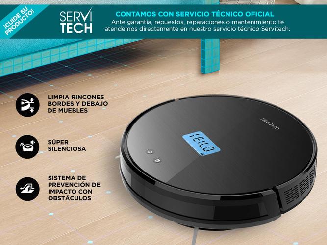 Aspiradora Robot Gadnic Z850 Plus Trapeadora 5 Modos 200m2 Control Por App - 3