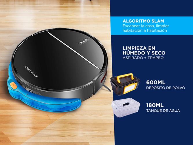 Aspiradora Robot LIECTROUX M7S Pro 3 en 1 - 5