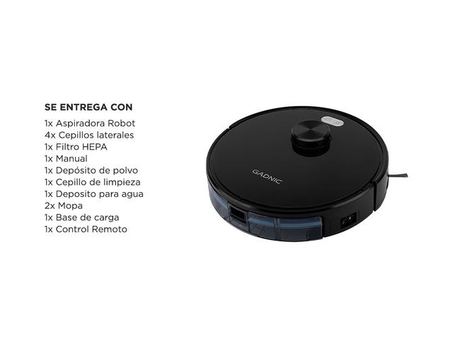 Aspiradora Robot Gadnic Z1200 Trapeadora 6500Pa - 6