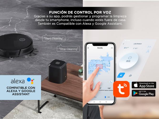 Aspiradora Robot Gadnic Trapeadora 3 Modos Inteligente - 3