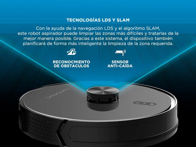 Aspiradora Robot Gadnic Trapeadora Control App - 2