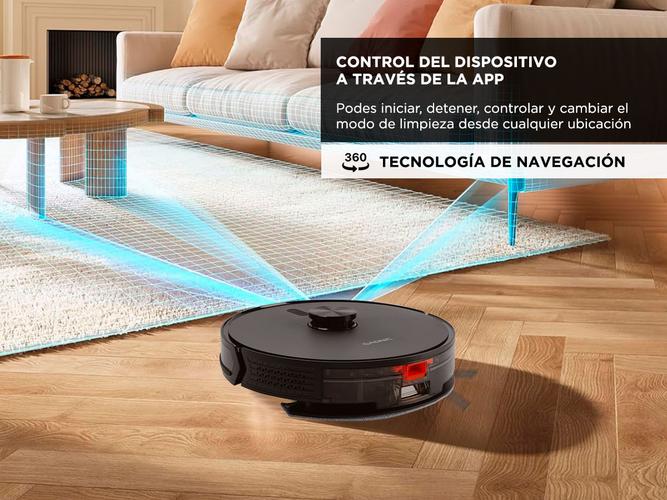 Aspiradora Robot Gadnic Trapeadora Control App - 3