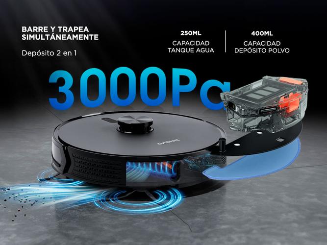 Aspiradora Robot Gadnic Trapeadora Control App - 4