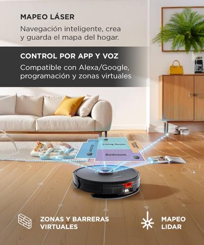Aspiradora Robot Gadnic Trapeadora Control App - 2