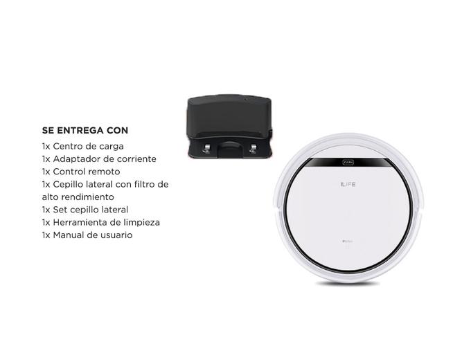 Aspiradora Robot V3s Pro ILIFE 4 Modos Con Control Remoto y Centro de Carga - 6