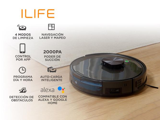 Aspiradora Robot A10s ILIFE Con Navegación Laser Inteligente 2000pa - 1