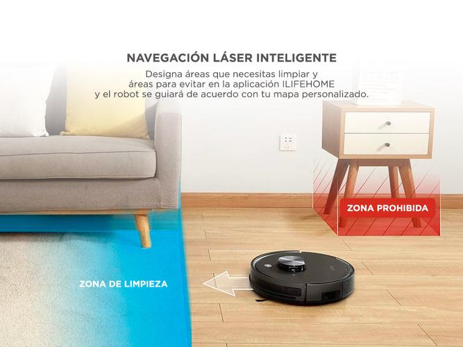 Aspiradora Robot A10s ILIFE Con Navegación Laser Inteligente 2000pa - 4