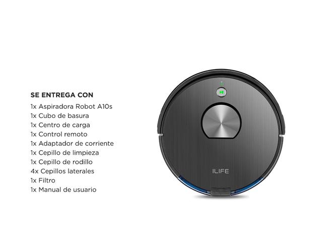 Aspiradora Robot A10s ILIFE Con Navegación Laser Inteligente 2000pa - 6