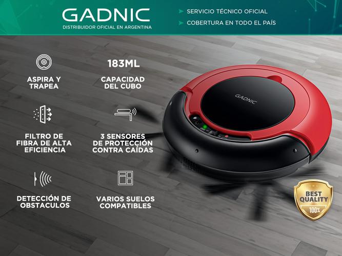 Aspiradora Robot Gadnic Sensor de Protección Contra Caídas Outlet - 1
