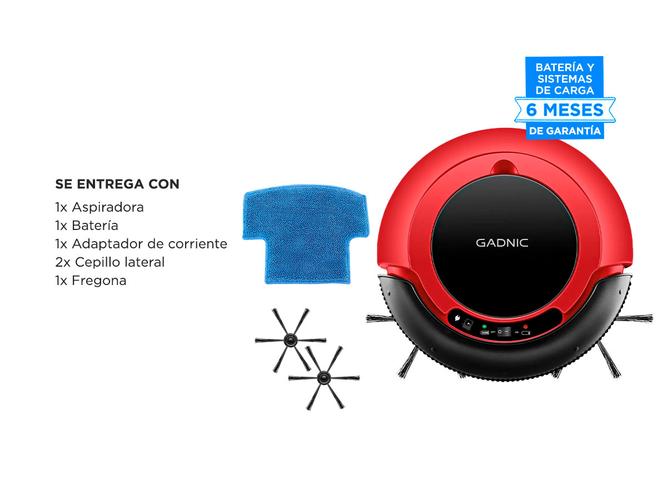 Aspiradora Robot Gadnic Sensor de Protección Contra Caídas - 5
