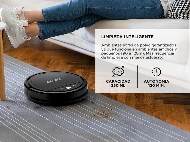 Aspiradora Robot Gadnic 2 Modos de Limpieza Usado - 2