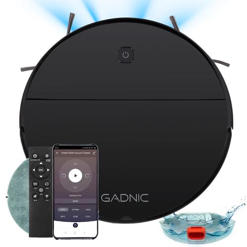Aspiradora Robot Gadnic Z700 4 Modos Limpieza App WiFi 120min - 0