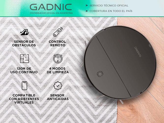 Aspiradora Robot Gadnic Z700 4 Modos Limpieza App WiFi 120min - 1