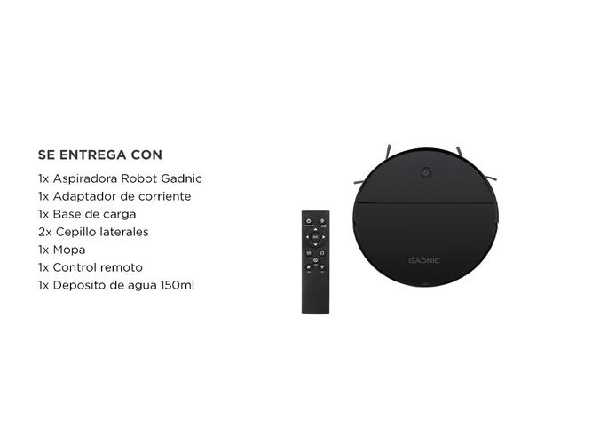 Aspiradora Robot Gadnic Z700 4 Modos Limpieza App WiFi 120min - 6