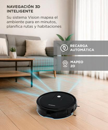 Aspiradora Robot GADNIC 5 Modos Limpieza y Trapeo Inteligente - 2