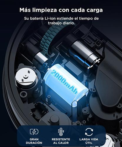 Aspiradora Robot Gadnic Potente Succión Sensor Anti Caídas Filtro HEPA Lavable Depósito Extraíble - 4