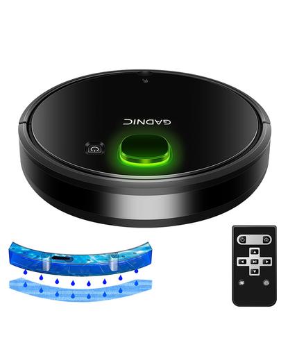 Aspiradora Robot Gadnic Potente Succión Sensor Anti Caídas Filtro HEPA Lavable Depósito Extraíble - 6