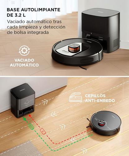 Aspiradora Trapeadora Robot Gadnic AC701 Con Base Carga Mapeo Inteligente - 3