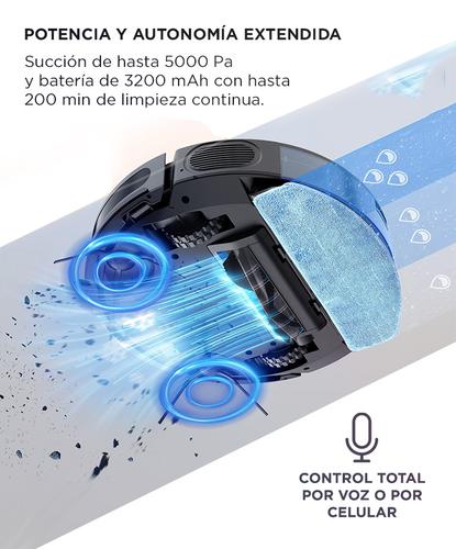 Aspiradora Trapeadora Robot Gadnic AC701 Con Base Carga Mapeo Inteligente - 4