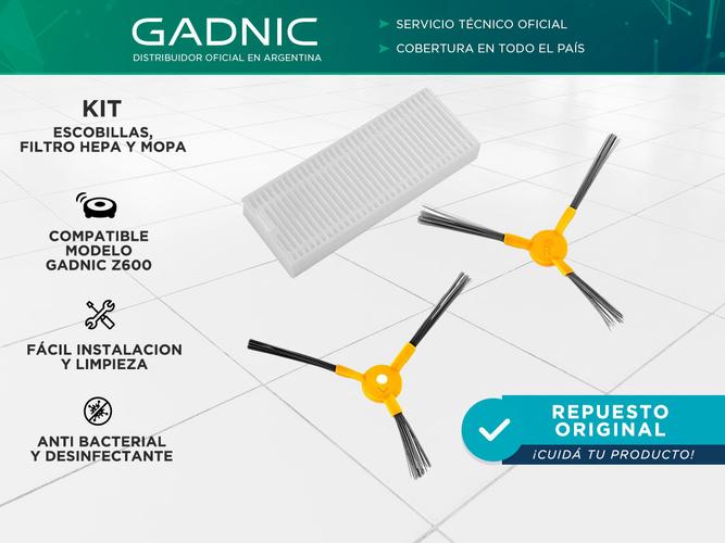 Piezas de Repuesto Gadnic Z600 ROB00087 para Aspiradora - 1