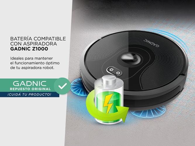 Repuesto Original Batería de Aspiradora Robot Gadnic Z1000 - 2