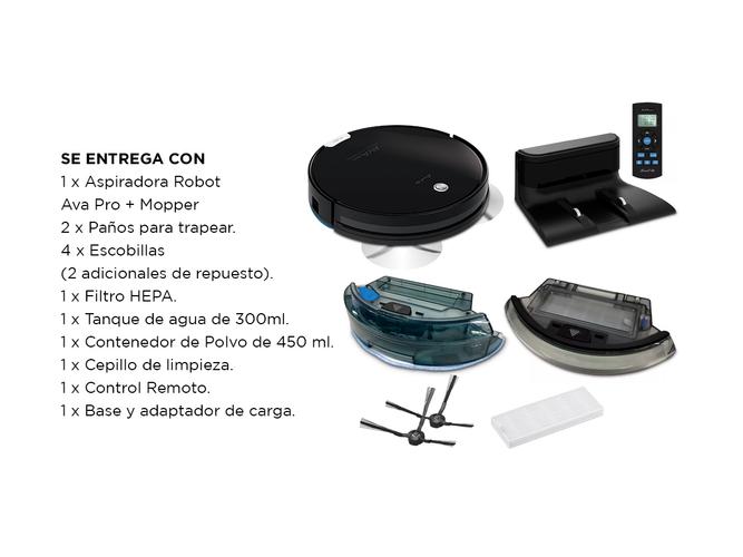 Aspiradora Robot Smart-Tek Ava Pro Trapeadora - 5