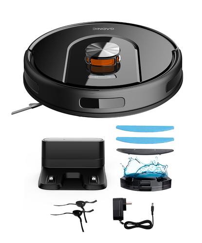 Aspiradora Robot Trapeadora Gadnic V51 Mapeo Inteligente Autonomía Extendida  - 6