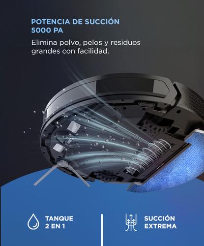 Aspiradora Trapeadora Robot Gadnic AC800 Con Base Carga Mapeo Inteligente - 3