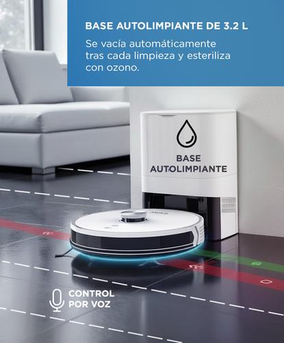 Aspiradora Trapeadora Robot Gadnic AC800 Con Base Carga Mapeo Inteligente - 4