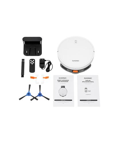  Aspiradora Robot Gadnic Con App Y Control Por Voz 1000 Pa 4 Modos Tanque 150 Ml Depósito 400 Ml - 6