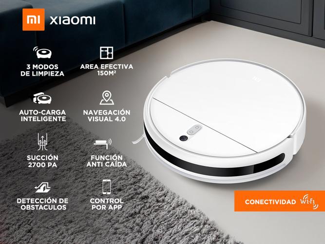 Aspiradora Trapeadora Smart Duo Xiaomi Mi Robot Vacuum-Mop 2 Blanca - 1